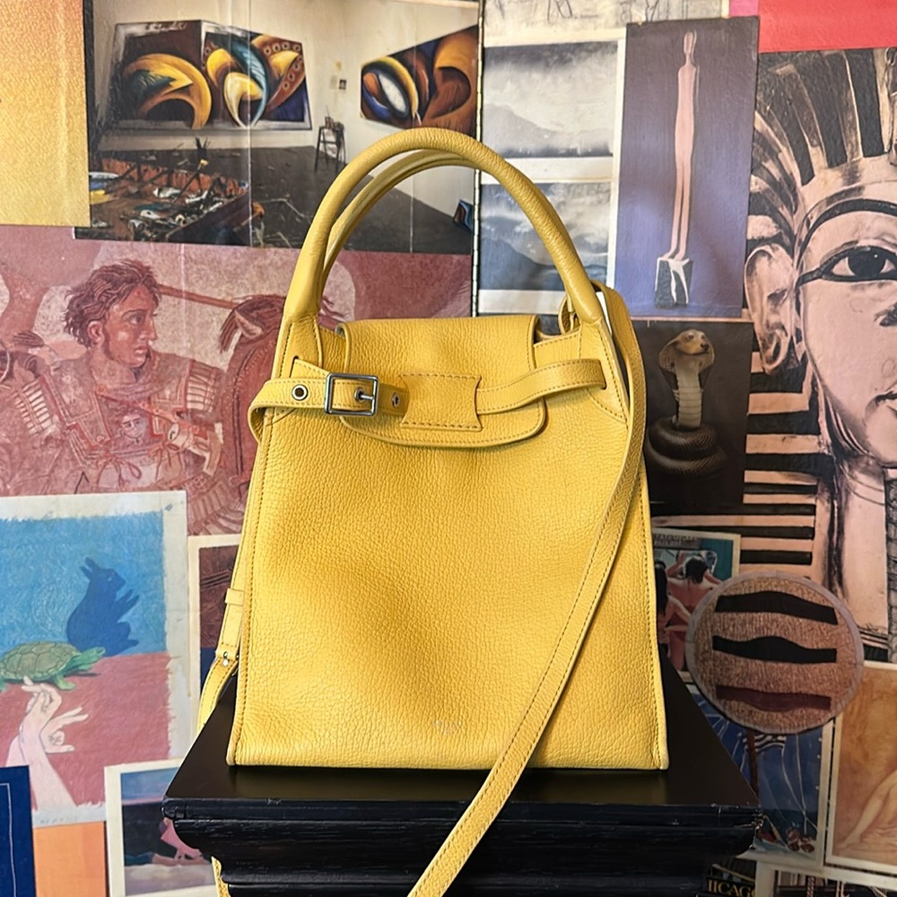 CELINE Small “Big Bag” in the coveted color, YELLOW